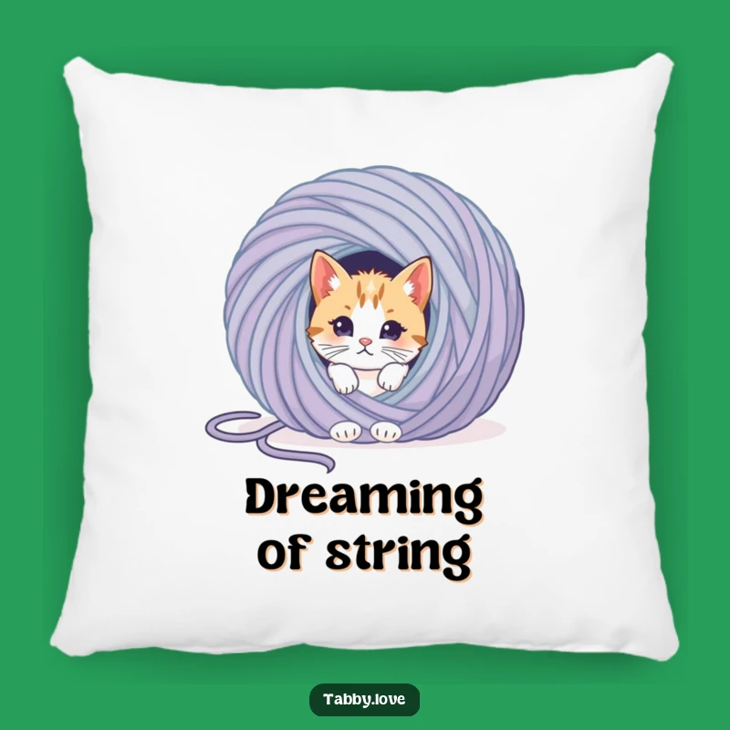 Funny Cat Yarn Pillow - Soft and Hilarious Cushion for Cozy Comfort